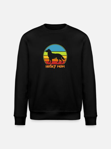 Dog Dog Friend Dog - Stanley/Stella ROLLER Unisex Organic Sweatshirt - black