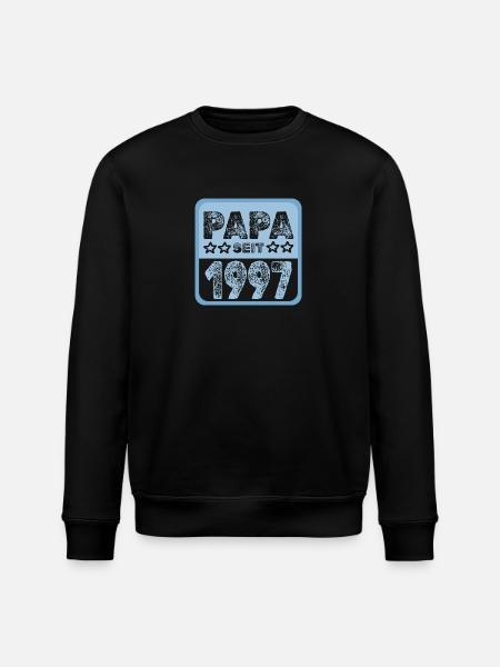 1997 - Stanley/Stella ROLLER Unisex Organic Sweatshirt - black
