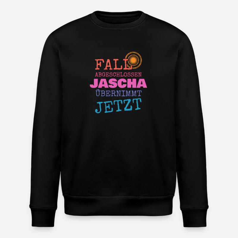 Gift for Jascha - Stanley/Stella ROLLER Unisex Organic Sweatshirt - black