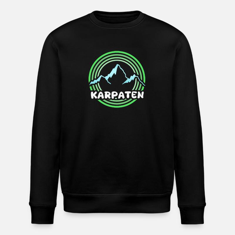 Mont Carpates - Sweat bio ROLLER Stanley/Stella Unisexe - noir