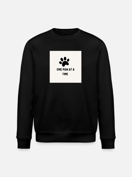 Positive Paw - Stanley/Stella ROLLER Unisex Organic Sweatshirt - black