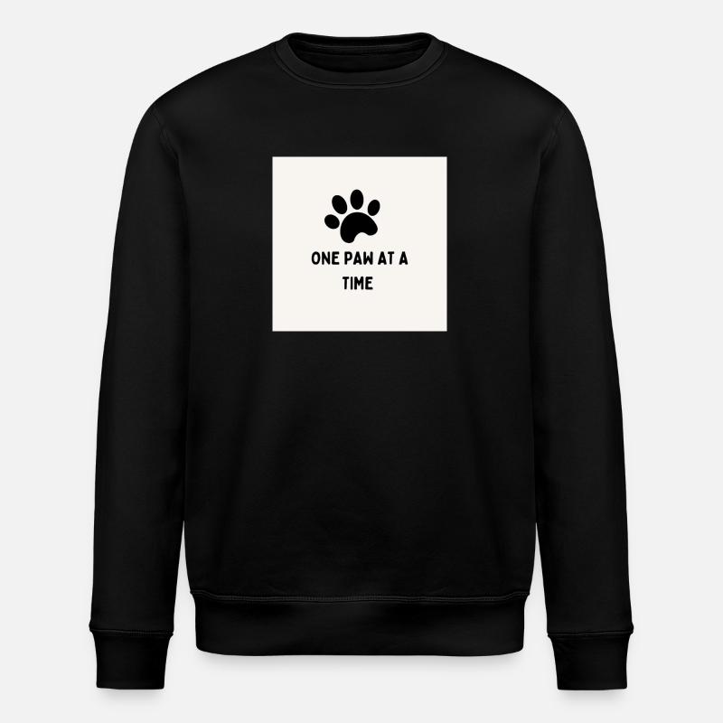 Positive Paw - Stanley/Stella Unisex Bio-Sweatshirt ROLLER - Schwarz