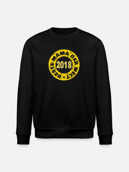 2018 - Stanley/Stella ROLLER Unisex Organic Sweatshirt - black