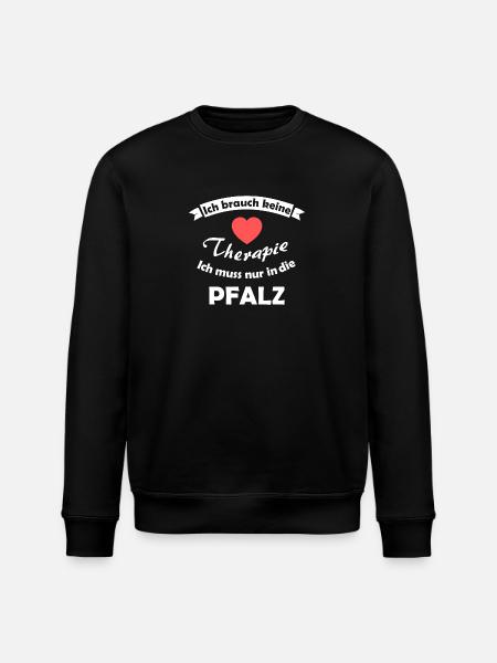 Therapy in the Palatinate - Stanley/Stella ROLLER Unisex Organic Sweatshirt - black