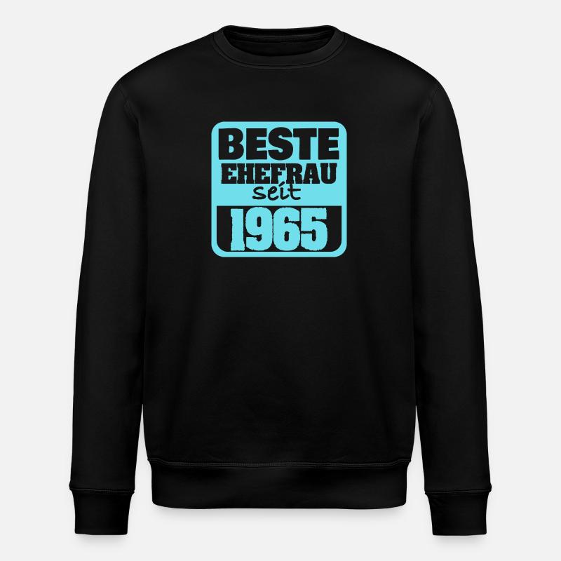 1965 - Stanley/Stella Unisex Bio-Sweatshirt ROLLER - Schwarz