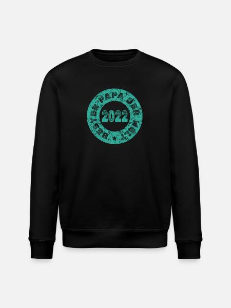 Dad 2022 - Stanley/Stella ROLLER Unisex Organic Sweatshirt - black