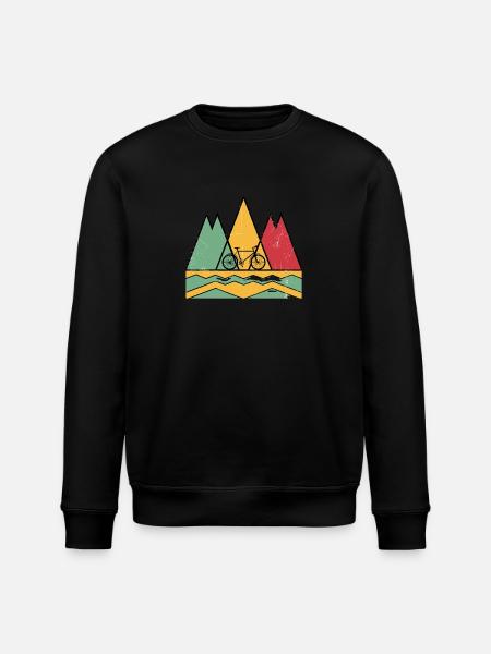 Cycling Touring - Stanley/Stella ROLLER Unisex Organic Sweatshirt - black