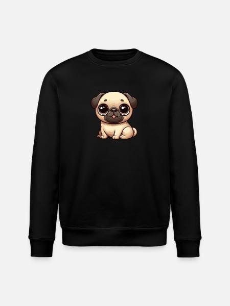 Dogs Pets Pets - Stanley/Stella ROLLER Unisex Organic Sweatshirt - black