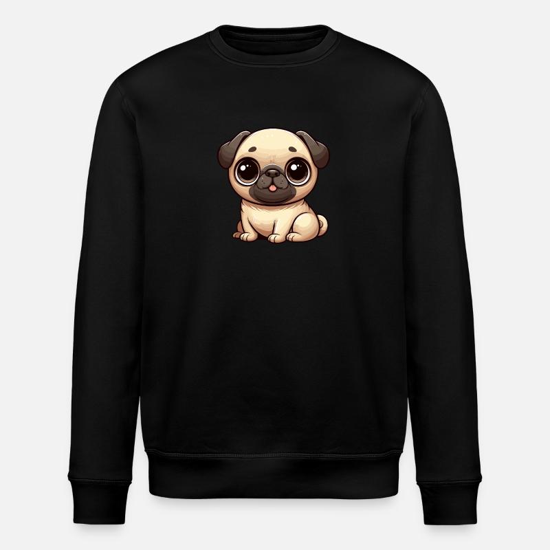 Dogs Pets Pets - Stanley/Stella ROLLER Unisex Organic Sweatshirt - black