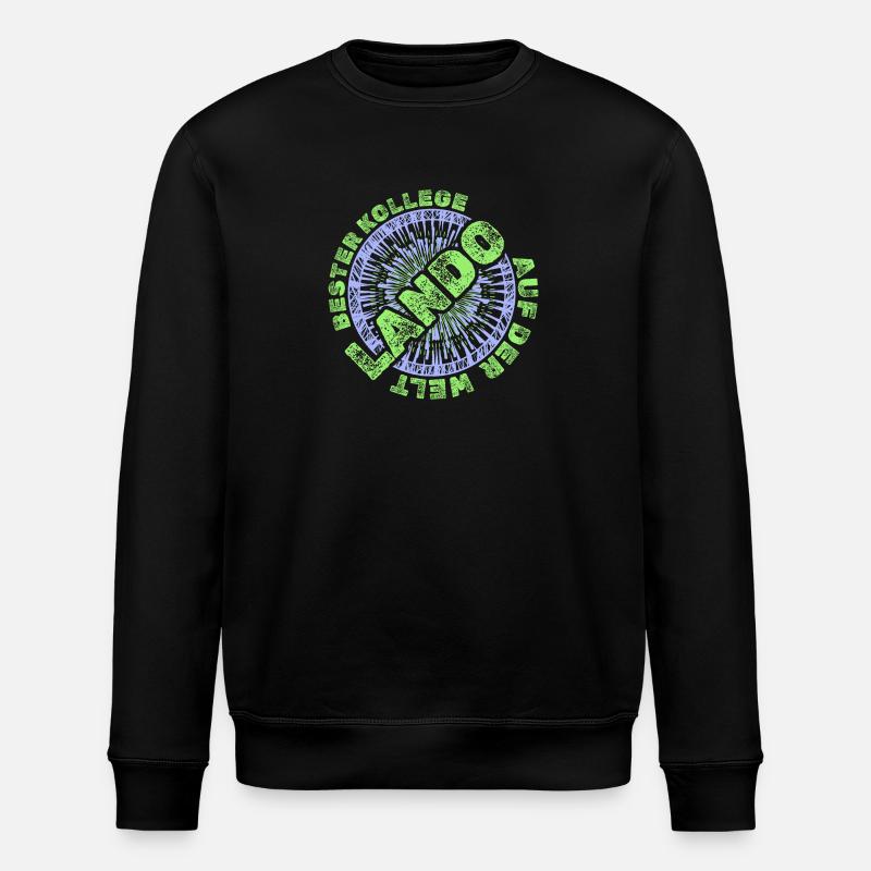 Employé Lando - Sweat bio ROLLER Stanley/Stella Unisexe - noir