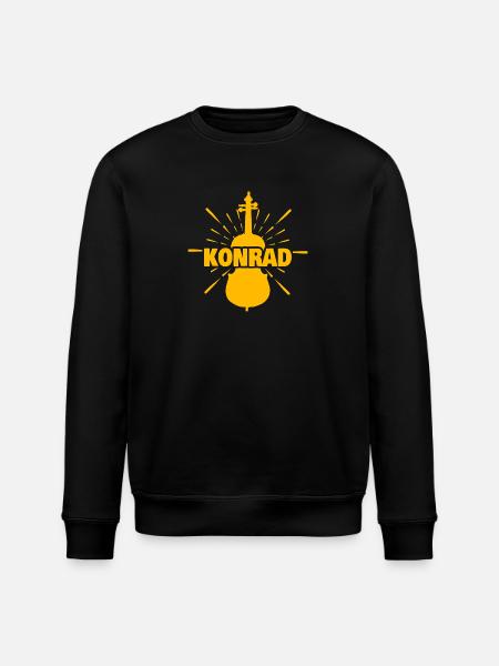 Konrad - Stanley/Stella ROLLER Unisex Organic Sweatshirt - black