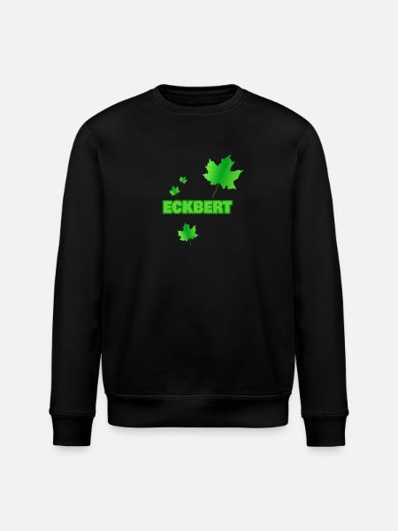 Eckbert as Fortwirt - Stanley/Stella ROLLER Unisex Organic Sweatshirt - black