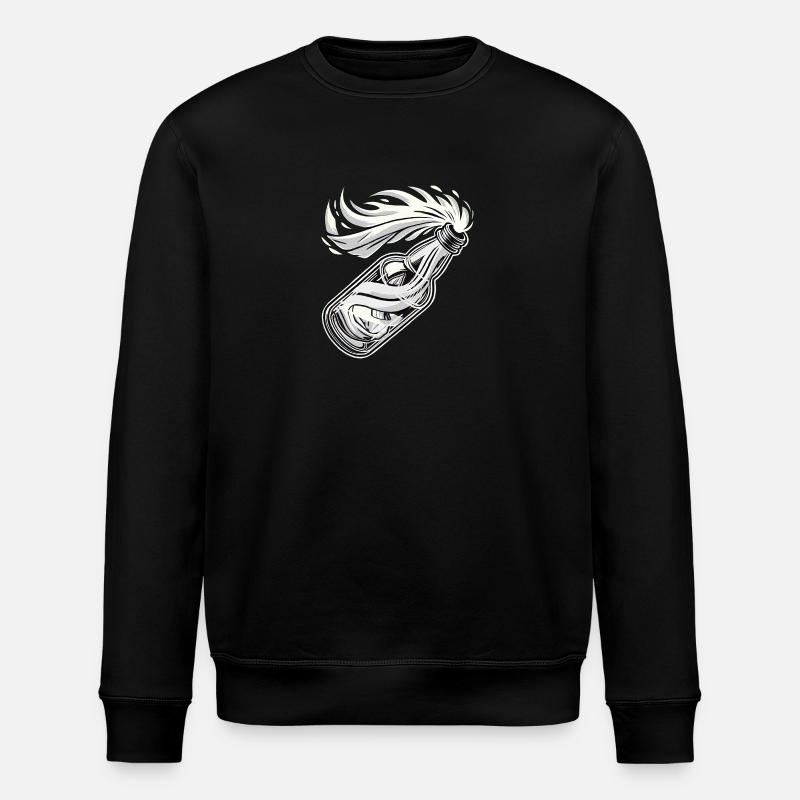 Molotov Cocktail - Stanley/Stella Unisex Bio-Sweatshirt ROLLER - Schwarz