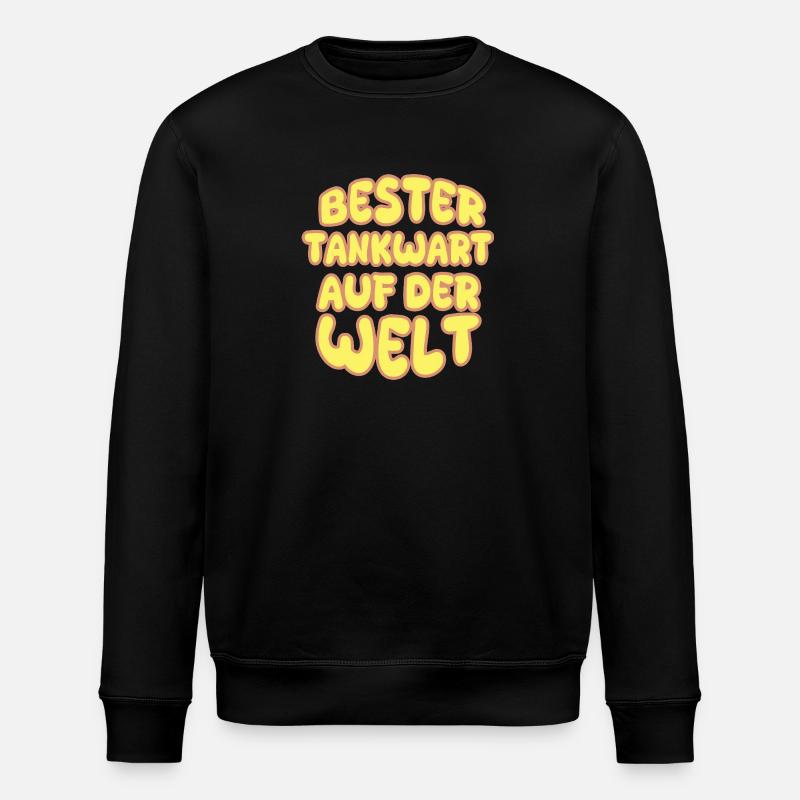 Cadeau pour le pompiste - Sweat bio ROLLER Stanley/Stella Unisexe - noir