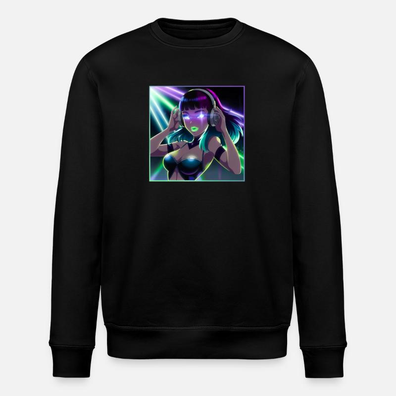 Partygirl - Stanley/Stella Unisex Bio-Sweatshirt ROLLER - Schwarz