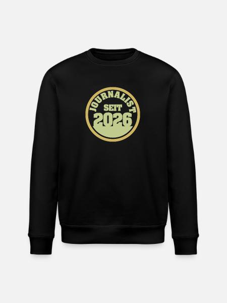 2026 - Stanley/Stella ROLLER Unisex Organic Sweatshirt - black