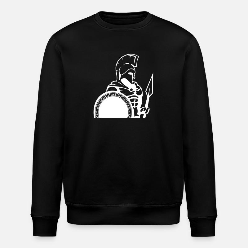 Guerrier Sparte 001 - Sweat bio ROLLER Stanley/Stella Unisexe - noir