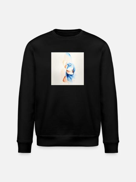 Women's Art - Stanley/Stella ROLLER Unisex Organic Sweatshirt - black