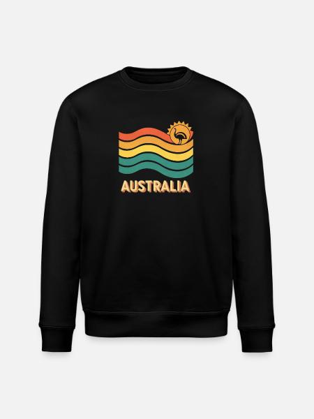 Australia - Stanley/Stella ROLLER Unisex Organic Sweatshirt - black