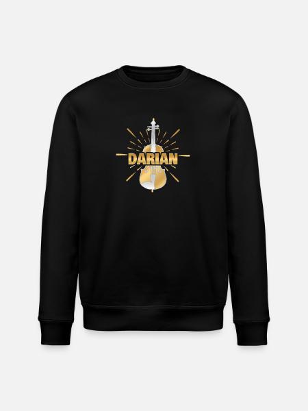 Darian als Violinist - Stanley/Stella Unisex Bio-Sweatshirt ROLLER - Schwarz