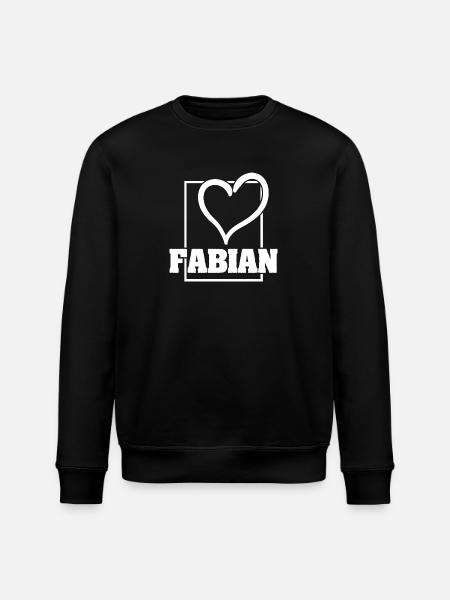 Fabian als Frau - Stanley/Stella Unisex Bio-Sweatshirt ROLLER - Schwarz