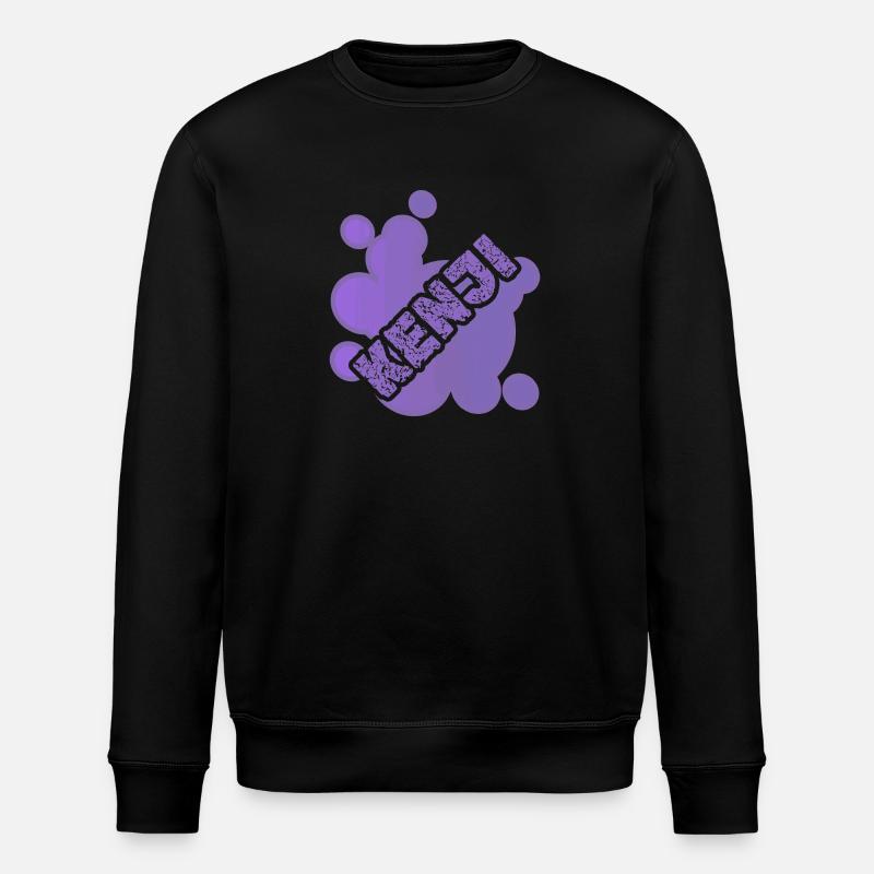 Kenji comme prénom - Sweat bio ROLLER Stanley/Stella Unisexe - noir