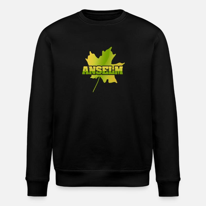 Anselm Anselm - Stanley/Stella Unisex Bio-Sweatshirt ROLLER - Schwarz