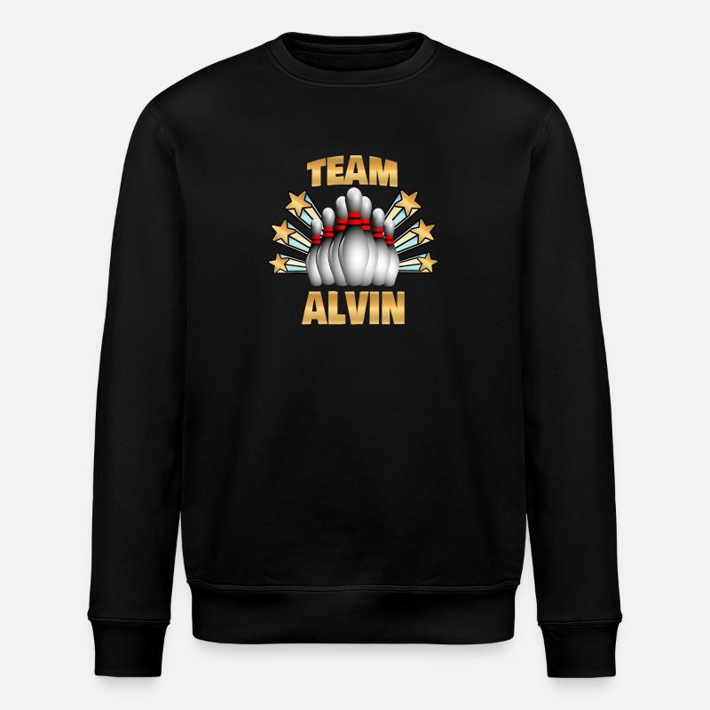 Bowling Alvin - Sweat bio ROLLER Stanley/Stella Unisexe - noir