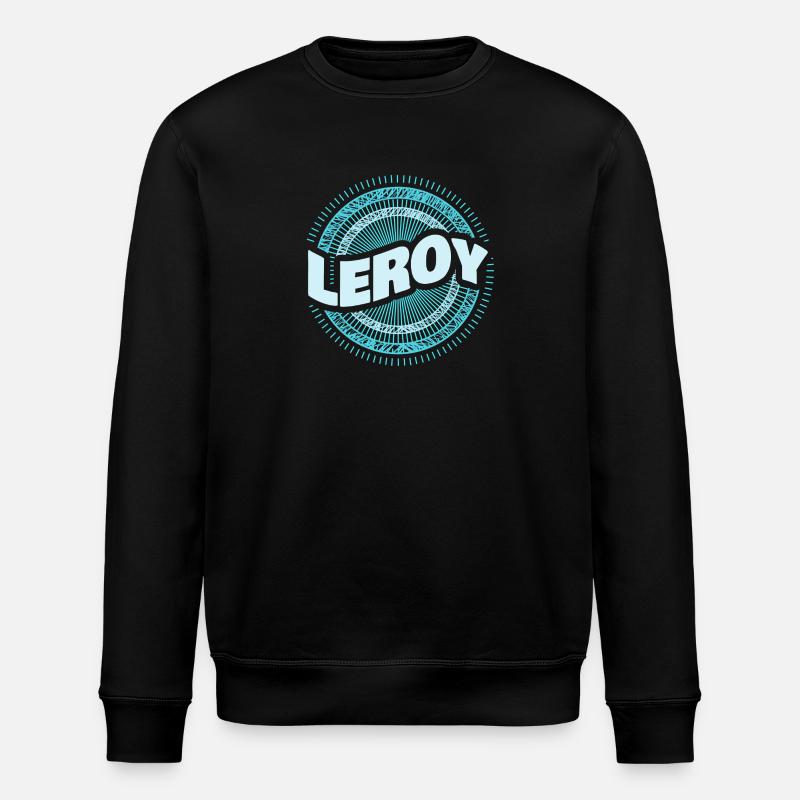 Leroy als Geschenkidee - Stanley/Stella Unisex Bio-Sweatshirt ROLLER - Schwarz