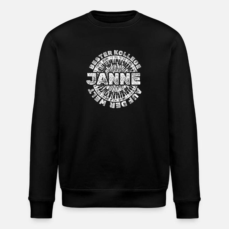 Don pour copie - Sweat bio ROLLER Stanley/Stella Unisexe - noir