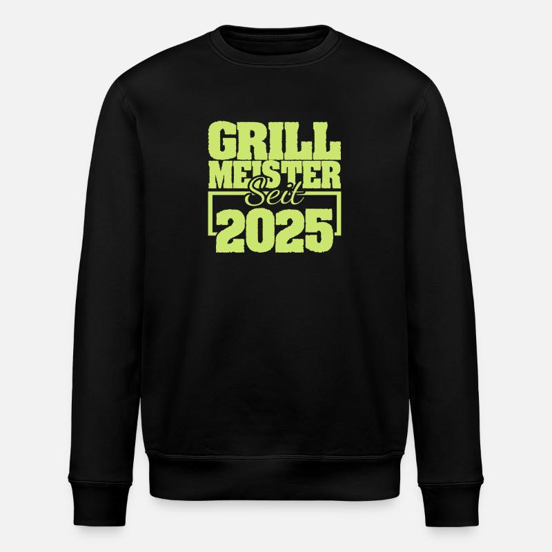 Grillbesteck 2025 - Stanley/Stella Unisex Bio-Sweatshirt ROLLER - Schwarz