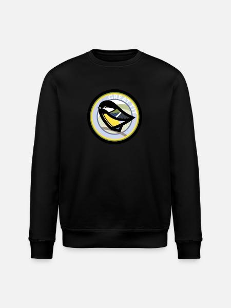 Great tit - Stanley/Stella ROLLER Unisex Organic Sweatshirt - black