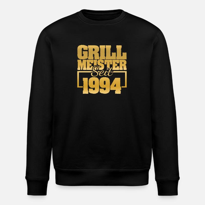 1994 - Stanley/Stella ROLLER Unisex Organic Sweatshirt - black