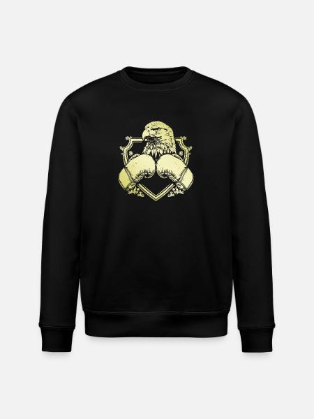 Eagle Boxer - Sweat bio ROLLER Stanley/Stella Unisexe - noir