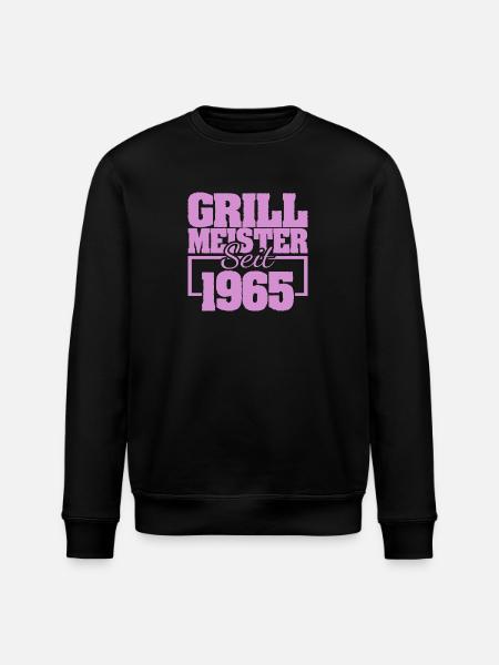 1965 - Stanley/Stella ROLLER Unisex Organic Sweatshirt - black