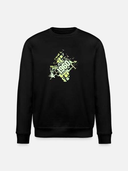 1960 - Stanley/Stella ROLLER Unisex Organic Sweatshirt - black