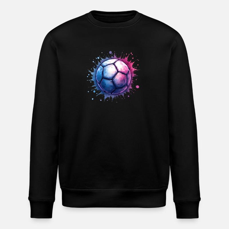 handball geschenkideen - handballer - Stanley/Stella Unisex Bio-Sweatshirt ROLLER - Schwarz
