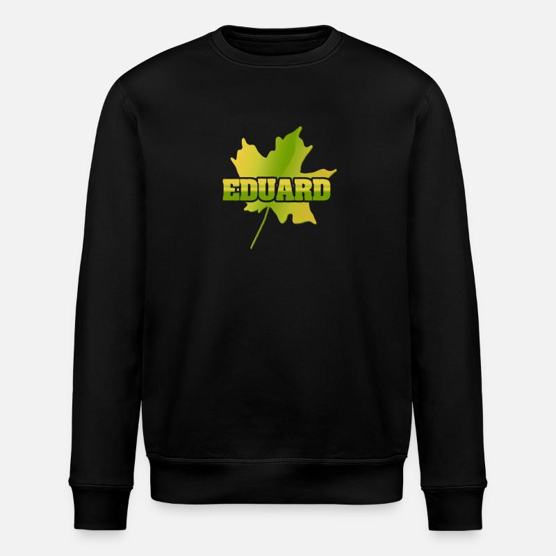 Eduard as Eduard - Stanley/Stella ROLLER Unisex Organic Sweatshirt - black
