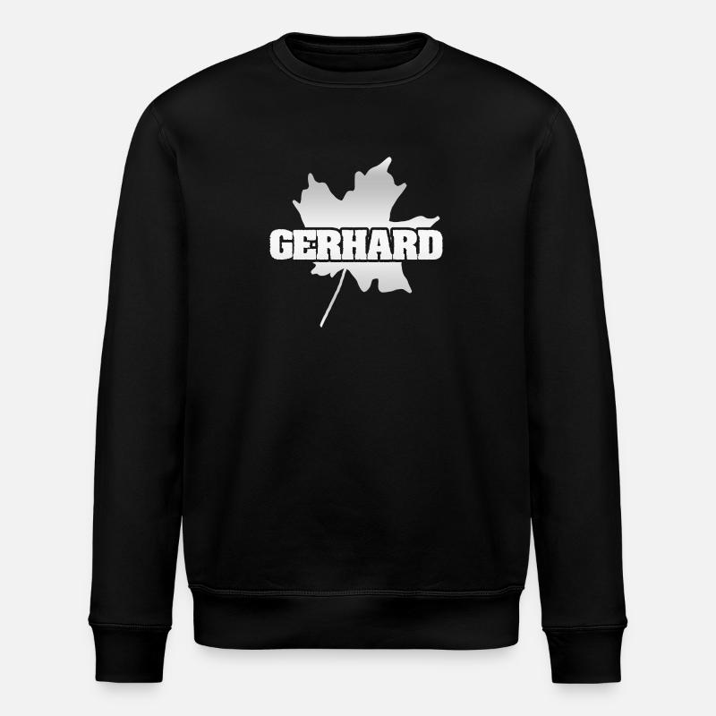 Gerhard - Sweat bio ROLLER Stanley/Stella Unisexe - noir