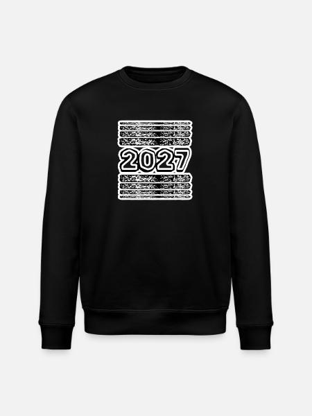 Year 2027 - Stanley/Stella ROLLER Unisex Organic Sweatshirt - black