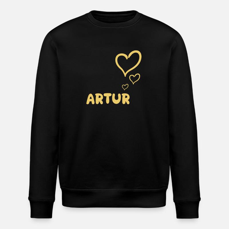 Gift for Artur - Stanley/Stella ROLLER Unisex Organic Sweatshirt - black