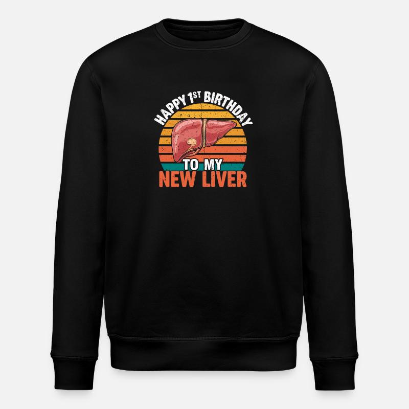 New Life – Un anniversaire spécial - Sweat bio ROLLER Stanley/Stella Unisexe - noir