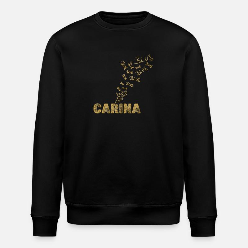 Boat Carina - Stanley/Stella ROLLER Unisex Organic Sweatshirt - black