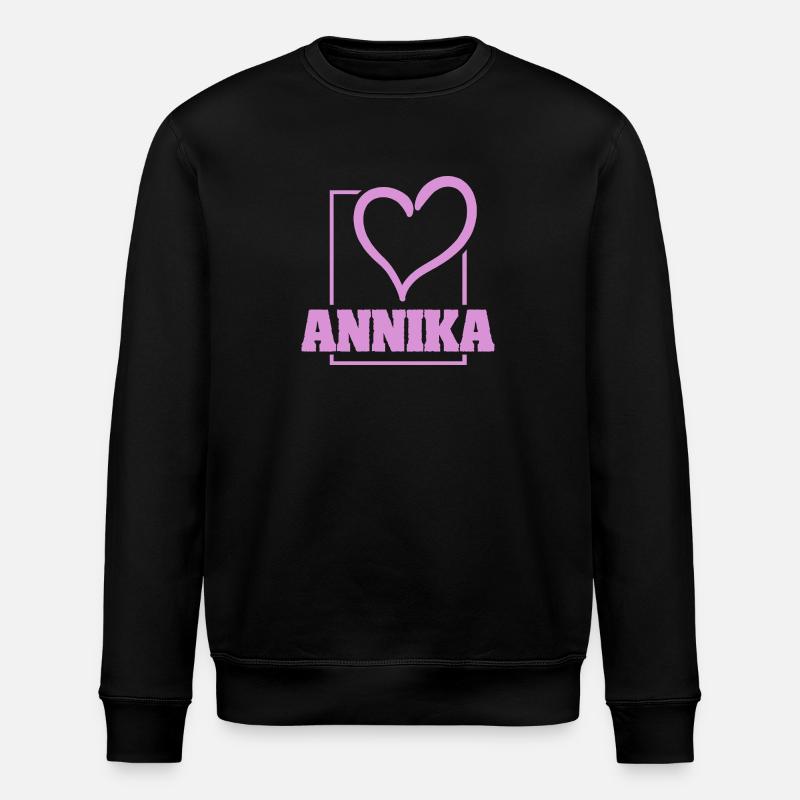 Annika as Bachelorette - Stanley/Stella ROLLER Unisex Organic Sweatshirt - black