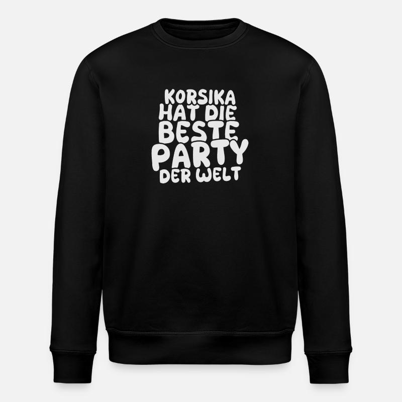 Corse - Sweat bio ROLLER Stanley/Stella Unisexe - noir