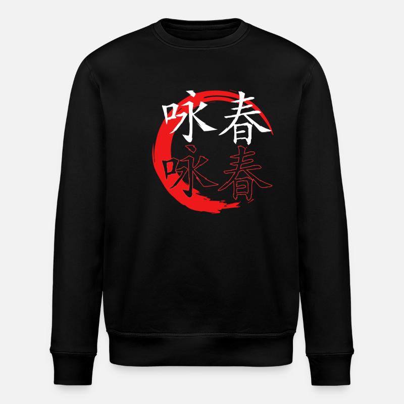 Wing Chun - Sweat bio ROLLER Stanley/Stella Unisexe - noir