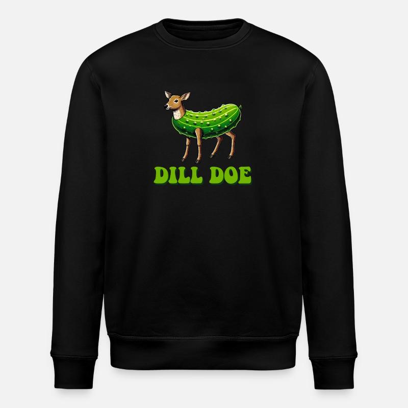 Dill Doe - Stanley/Stella Unisex Bio-Sweatshirt ROLLER - Schwarz