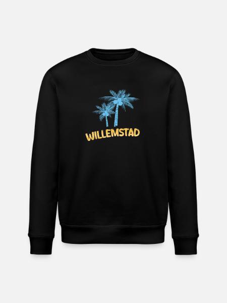 Willemstad Willemstad - Stanley/Stella ROLLER Unisex Organic Sweatshirt - black