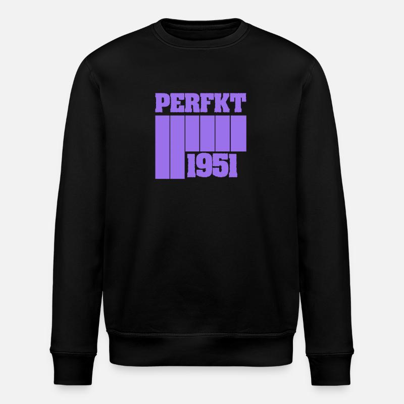Perfect 1951 - Stanley/Stella ROLLER Unisex Organic Sweatshirt - black