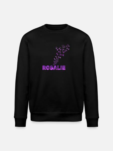 Fun Rosalie - Stanley/Stella ROLLER Unisex Organic Sweatshirt - black